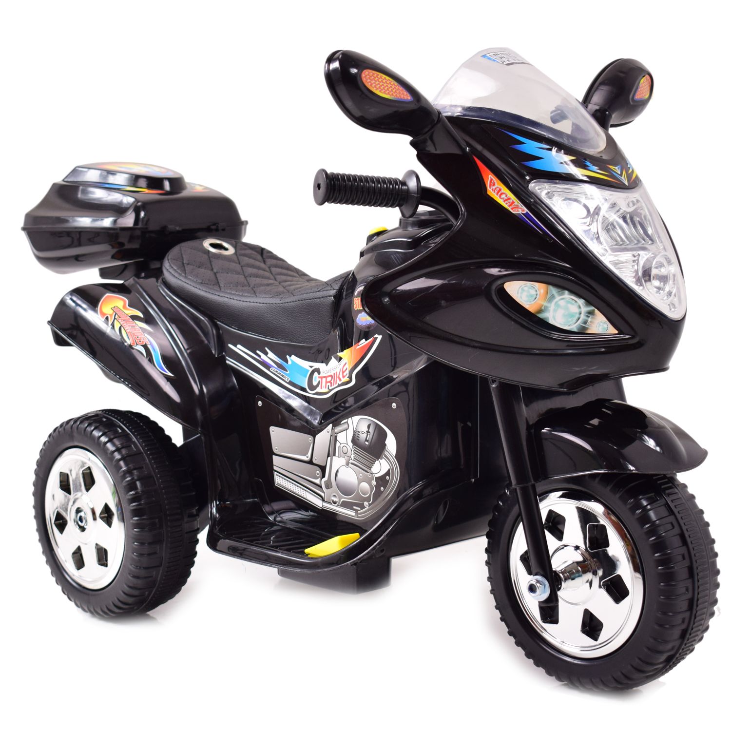 Laste elektrimootorratas – Motorek must