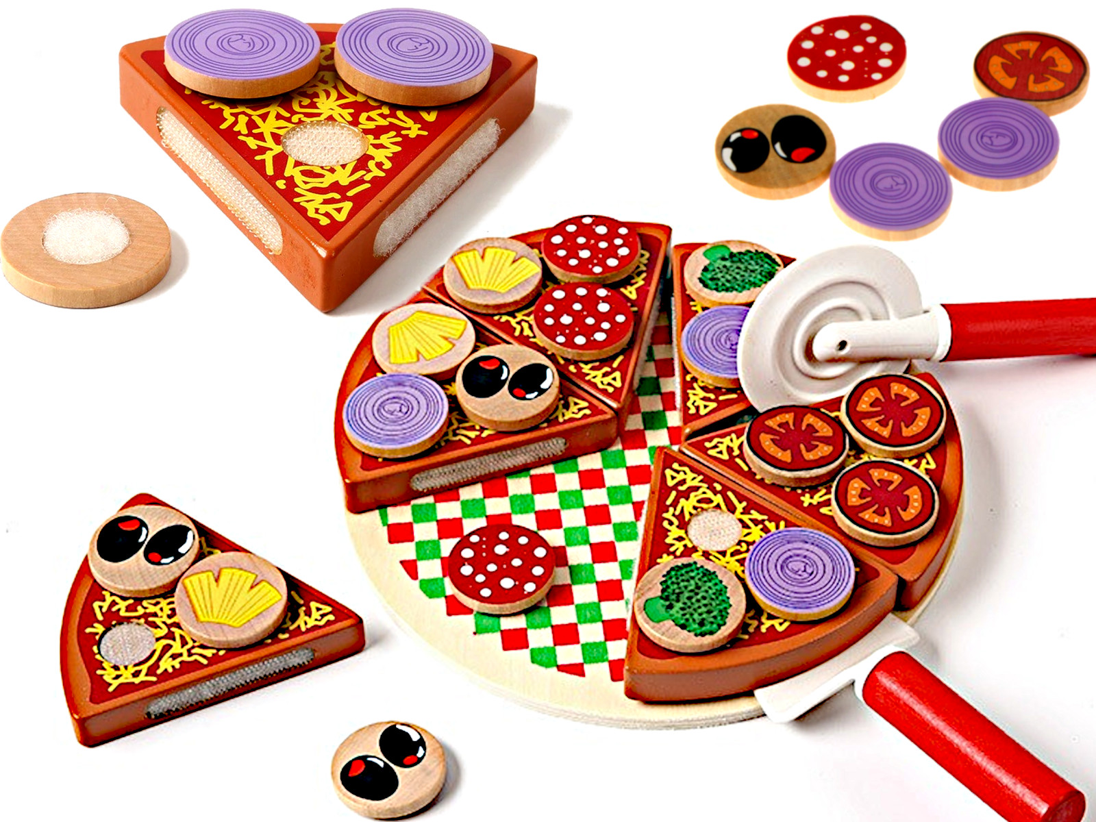 Puidust pitsakomplekt