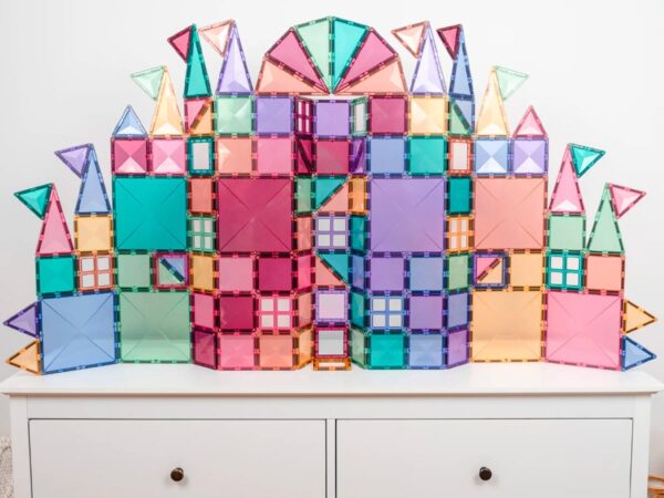Connetix Pastel Creative, 120-osaline magnetklotside komplekt