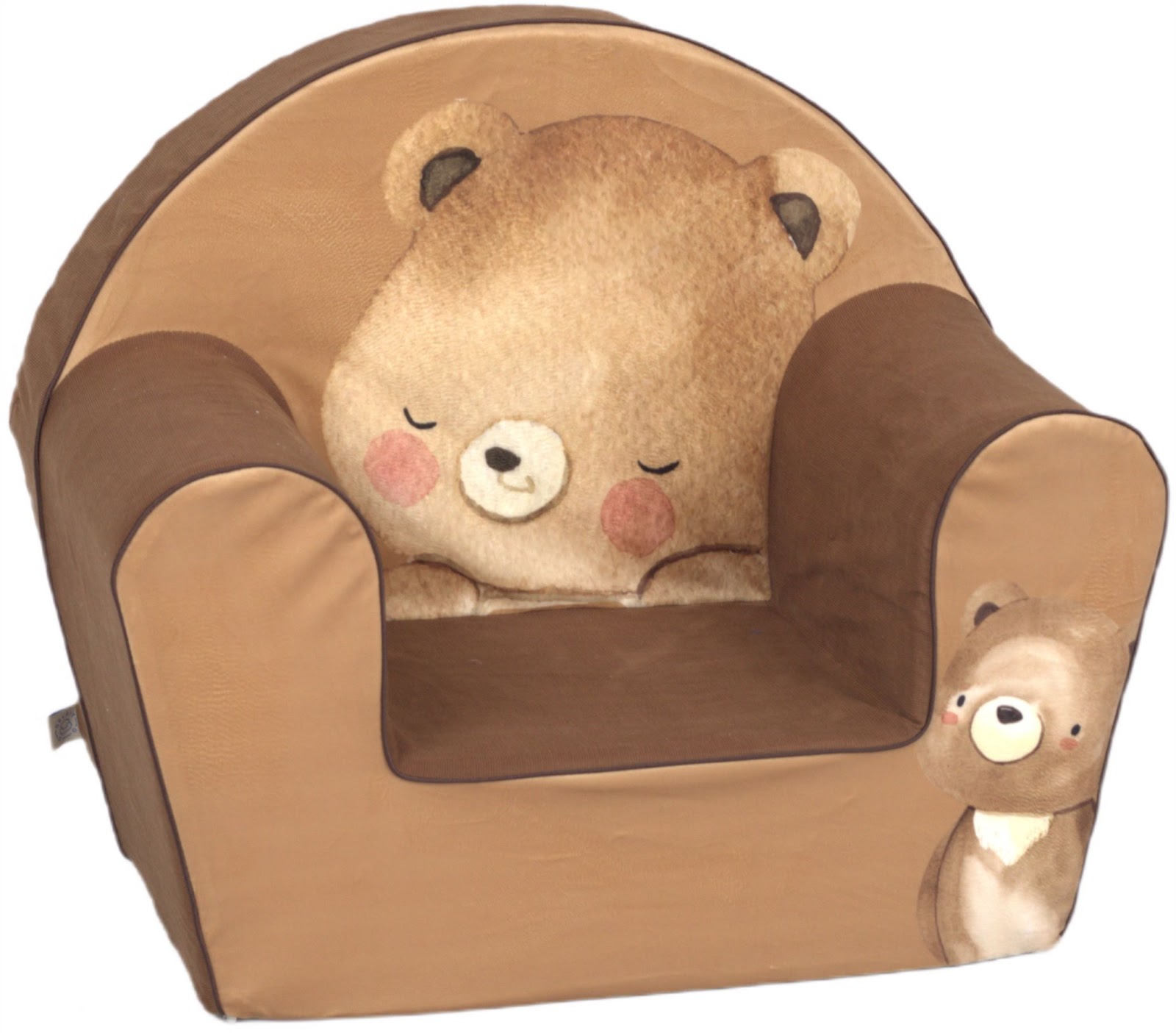 Laste tugitool sametise kattega, “Mõmmik”