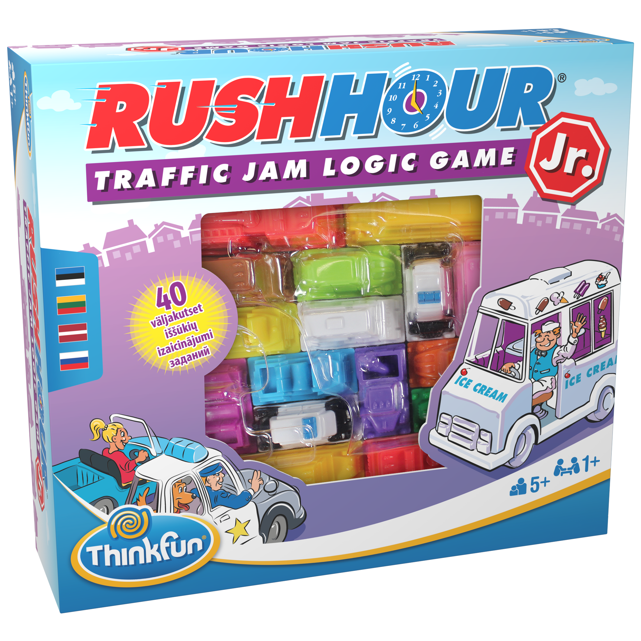 ThinkFun lauamäng “Rush Hour Jr / Tipptund Juunior”