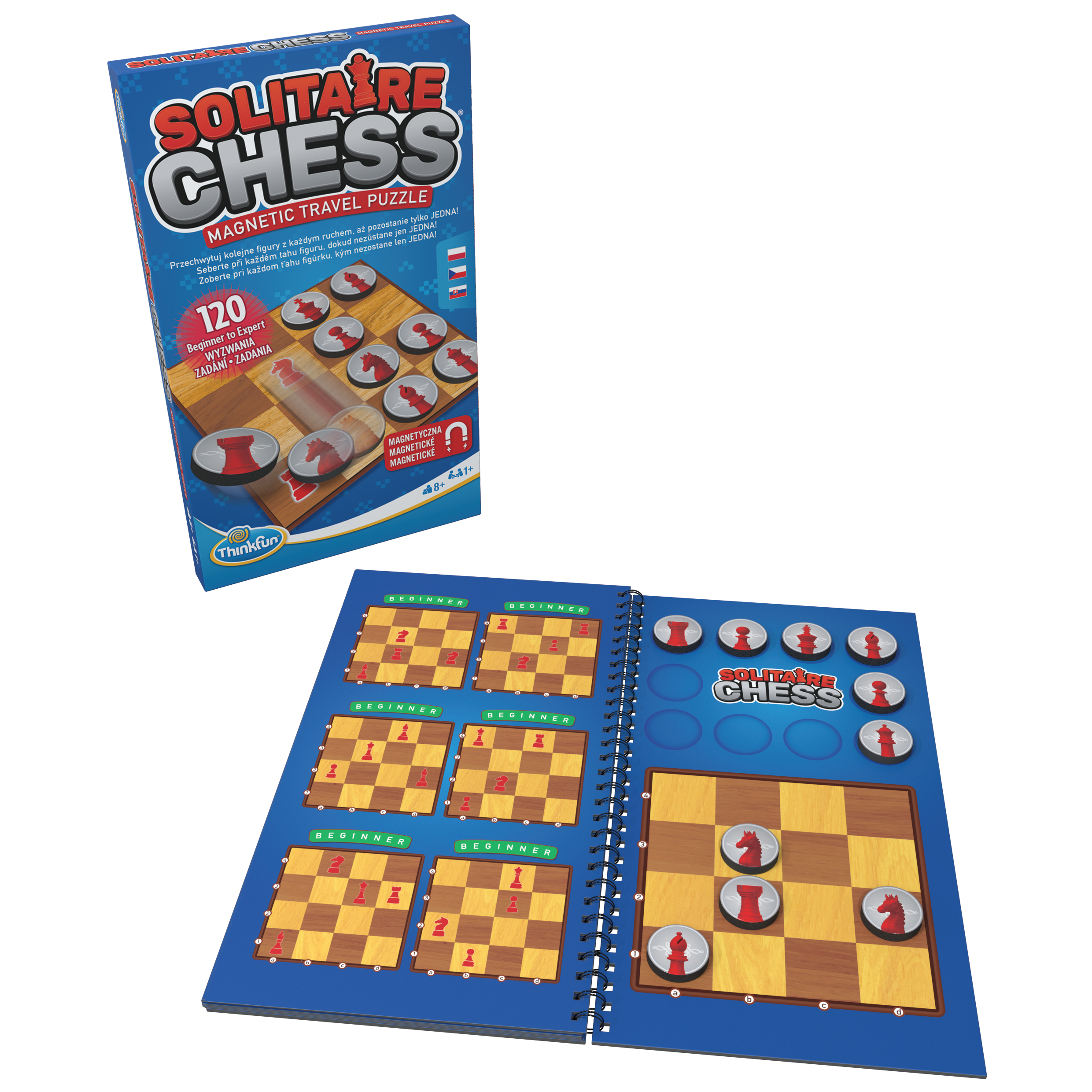 ThinkFun reisimäng Magnetiline Solitare male