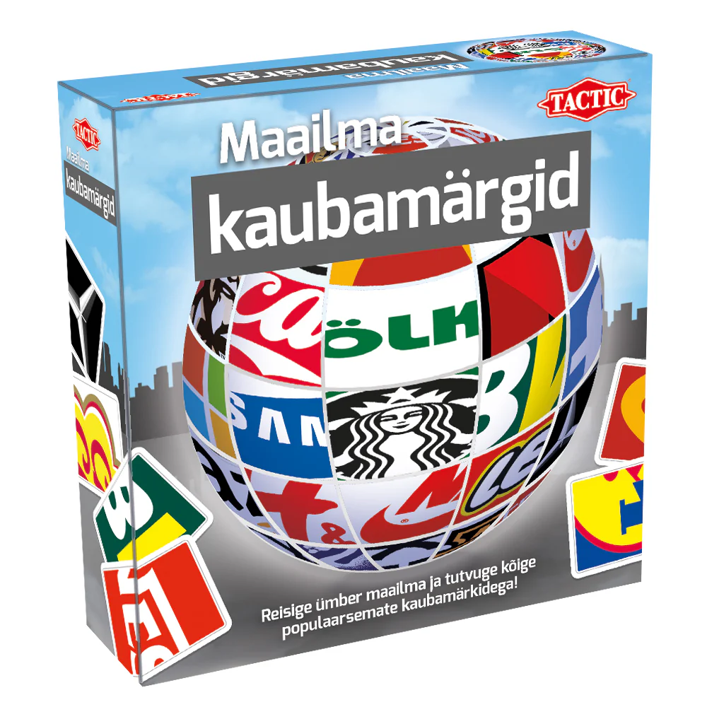 Tactic lauamäng “Maailma kaubamärgid”
