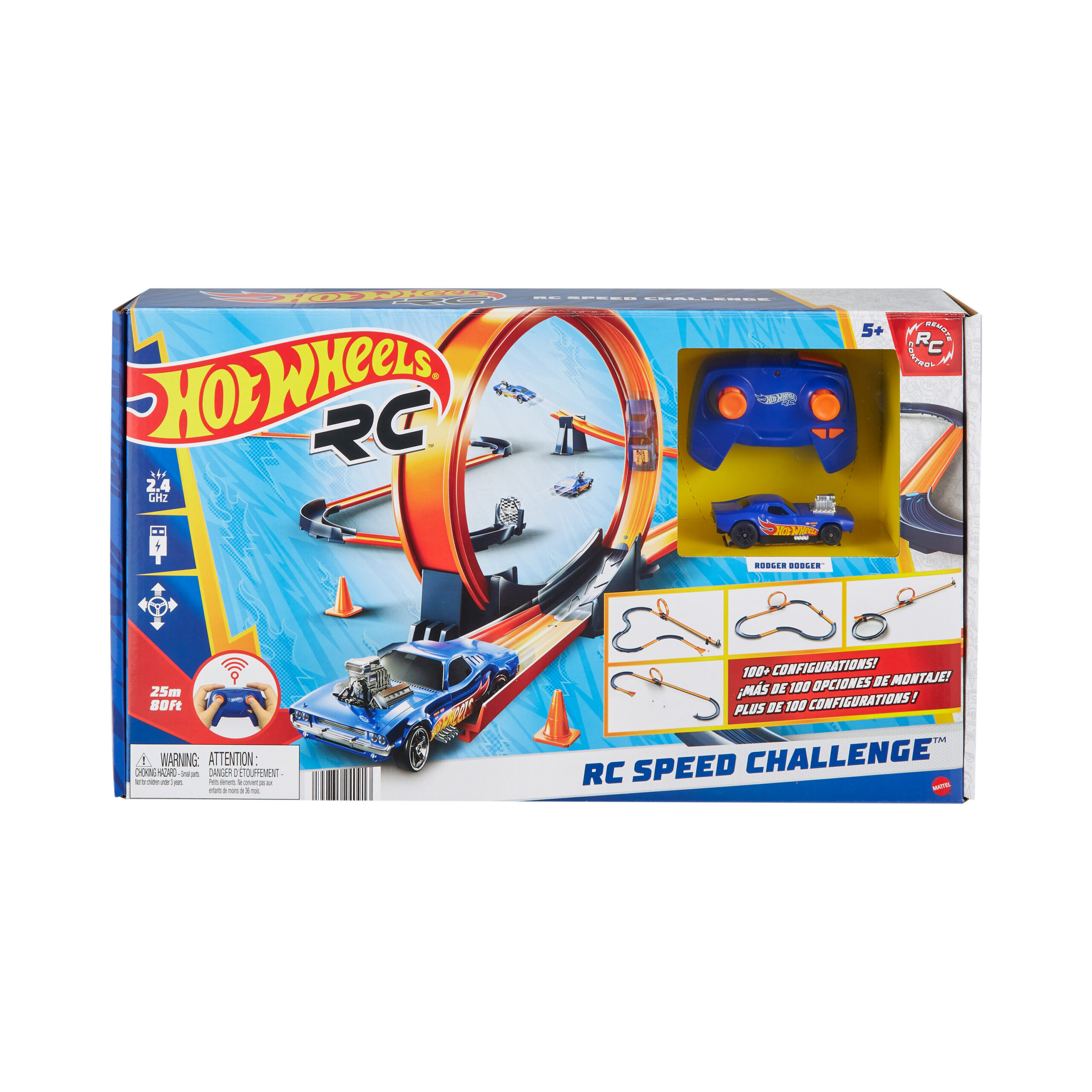 Hot Wheels rajakomplekt kaugjuhitava autoga