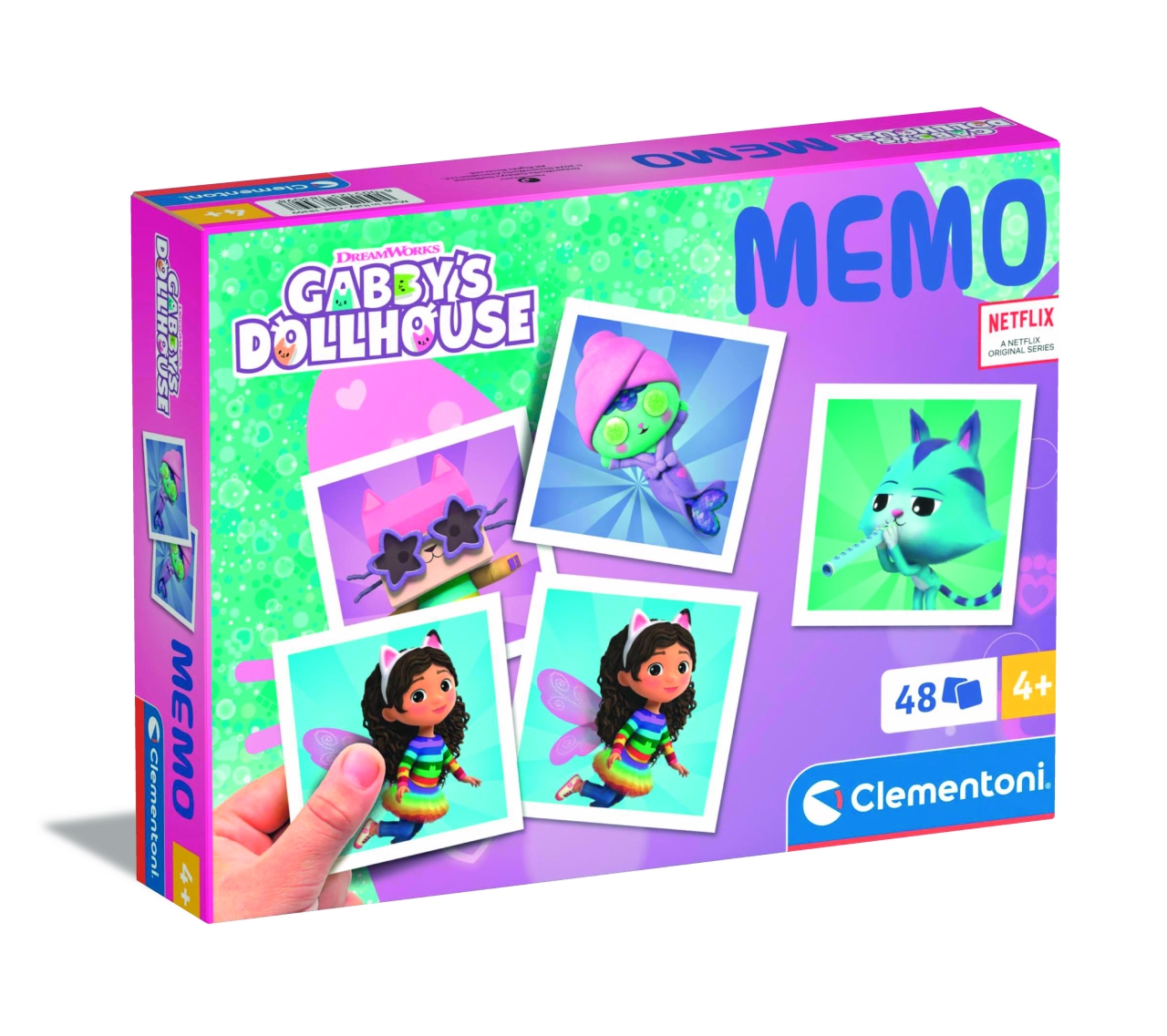 Memoriin “Gabby’s Dollhouse”, Clementoni
