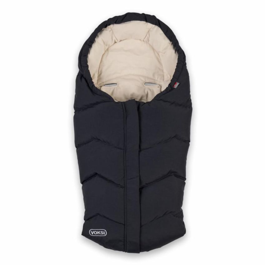 Soojakott turvahälli & vankrisse Voksi “Move”, Black – Solid