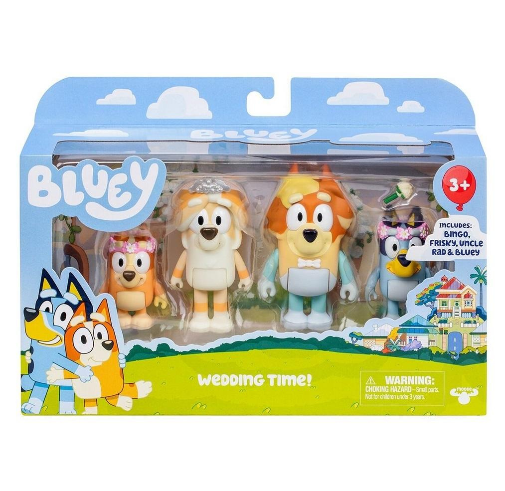 Bluey mängukomplekt “Rad’i ja Frisky pulmad”