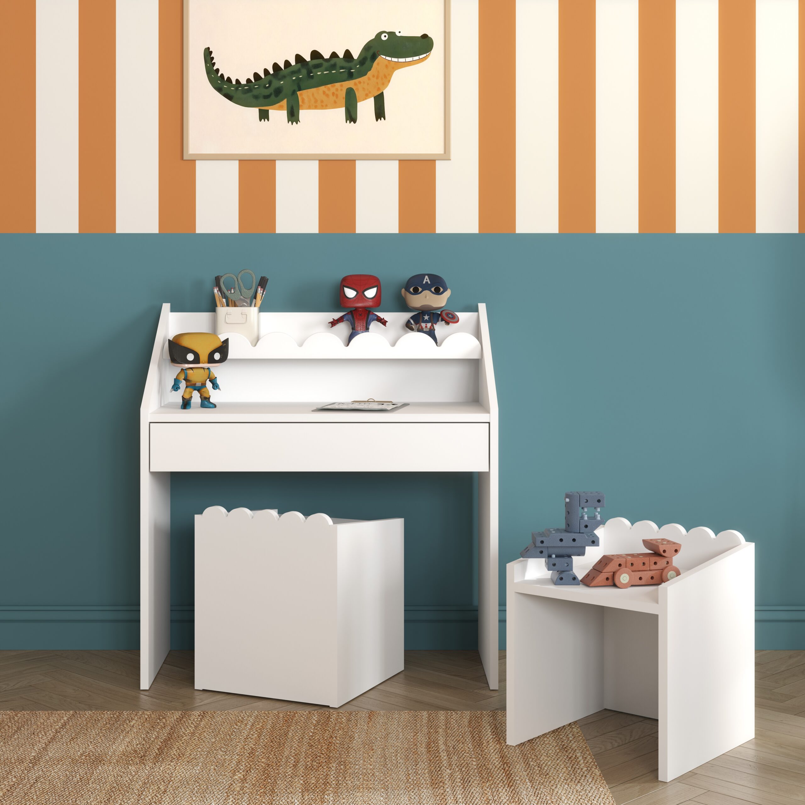 Lastetoa laud “Book Nook”