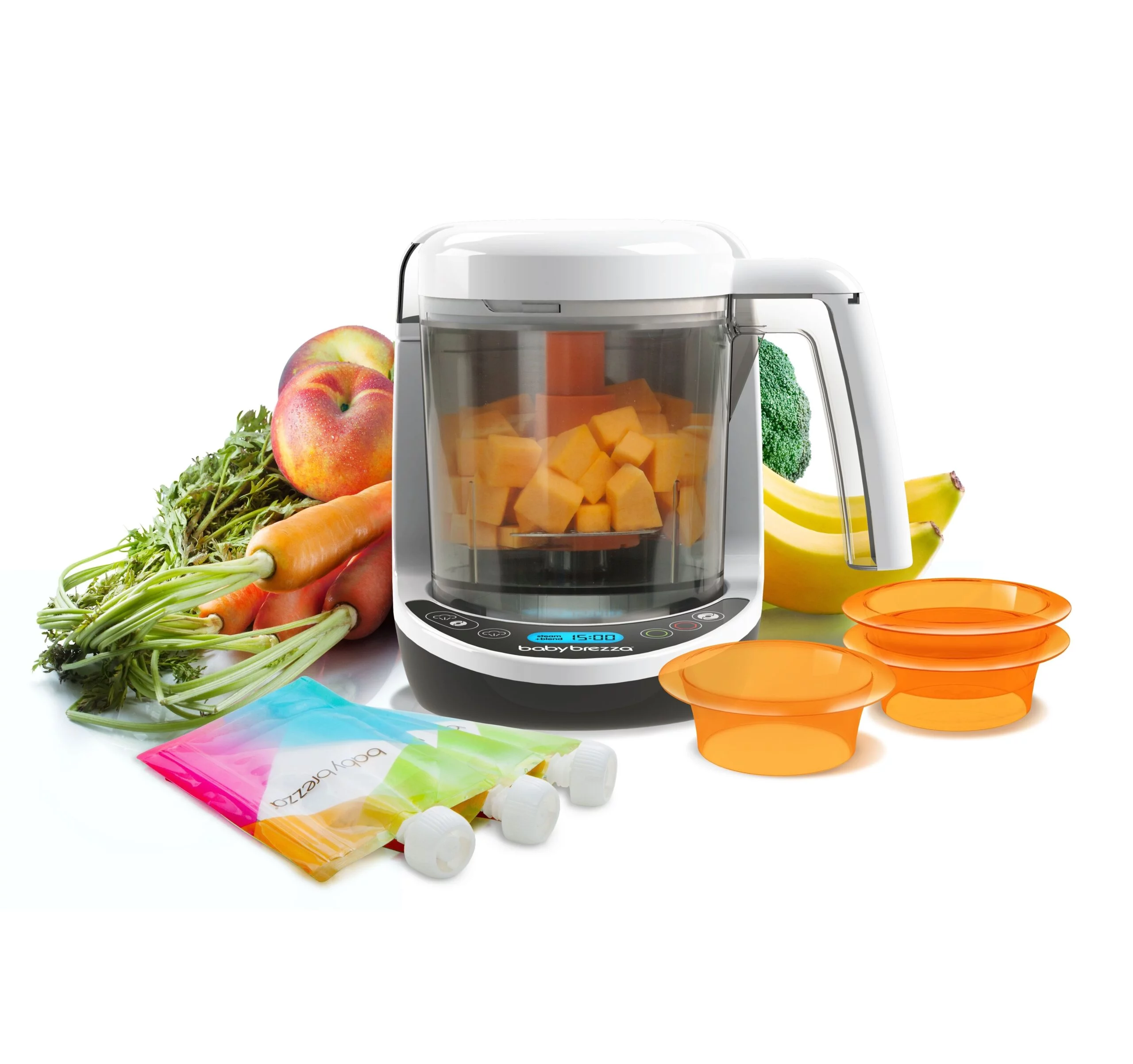 Baby Brezza “Food Maker Deluxe”, auruti-kannmikser