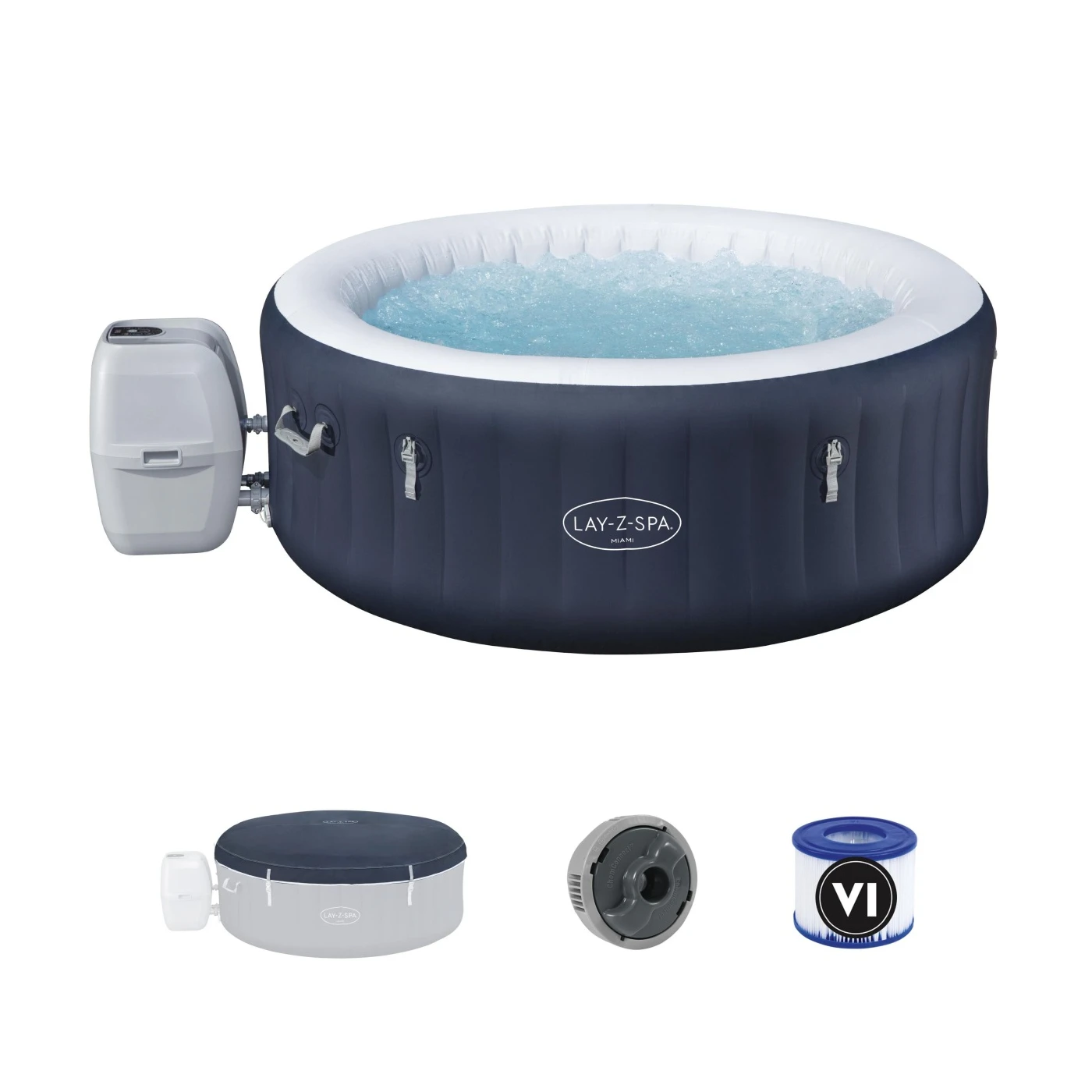 Mullivann Bestway Lay-Z-Spa “Miami AirJet” 180x66cm