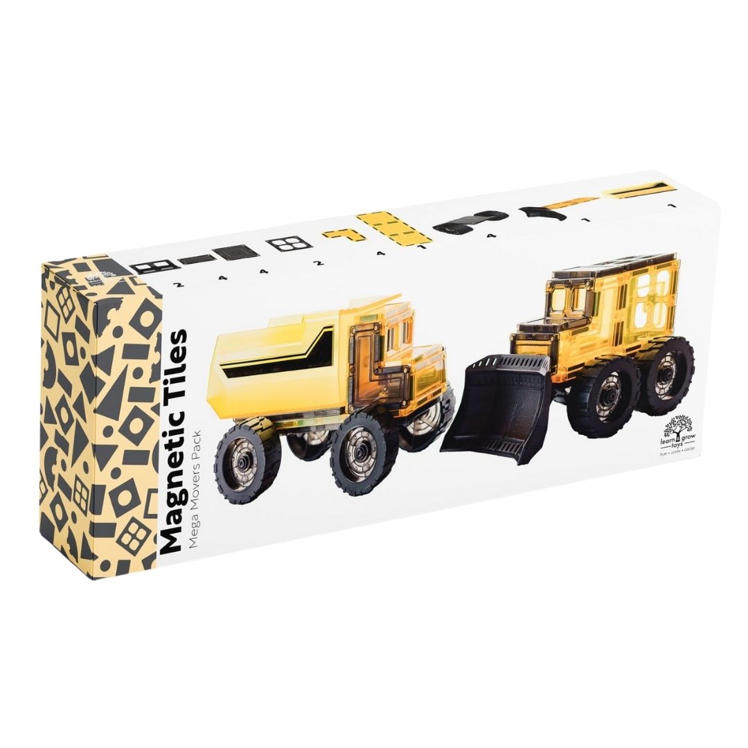 Learn & Grow magnetklotside komplekt “Mega Movers Pack”, 23-osaline