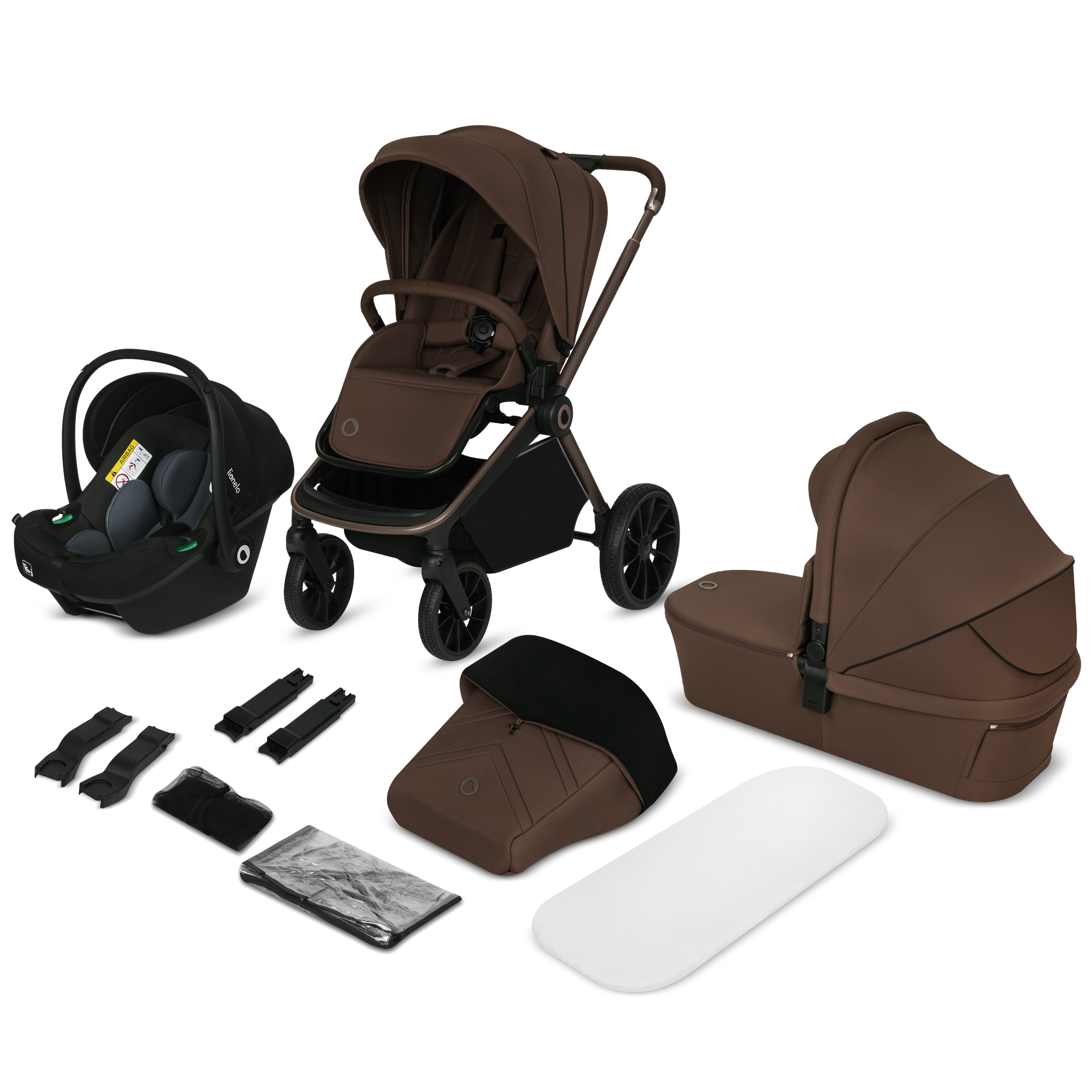 Lionelo Mika, Mocha Mousse, 3in1