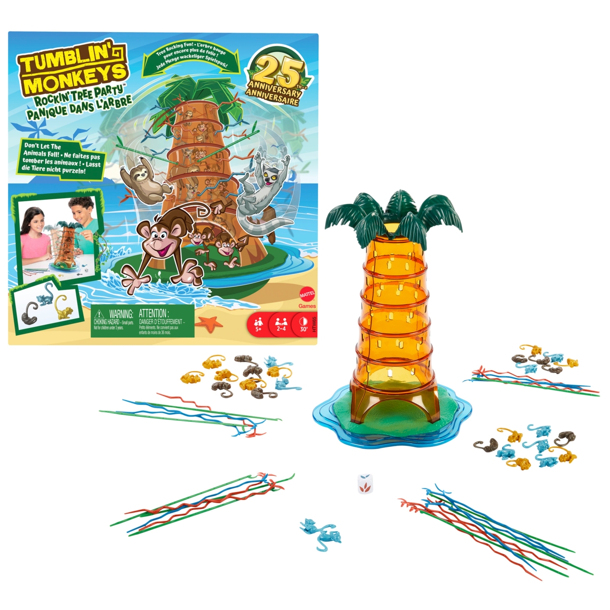 Lauamäng “Kiikuvad ahvid”, Mattel Games