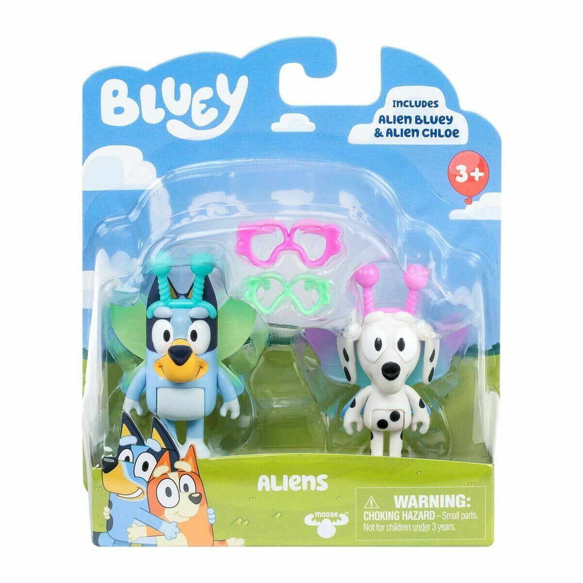 Bluey mängukomplekt “Tulnukad”