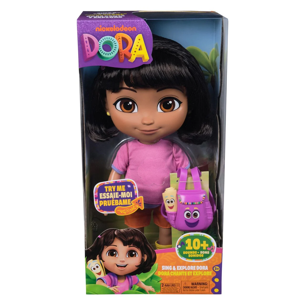 Dora the Explorer nukk “Laula ja avasta” (inglise keeles / ainult helid)