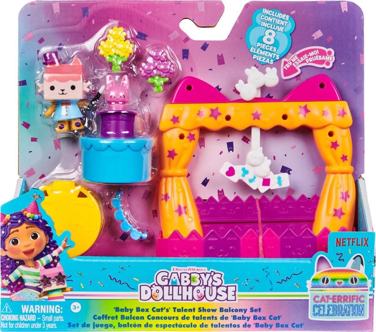 Gabby’s Dollhouse mängukomplekt “Talendishow”