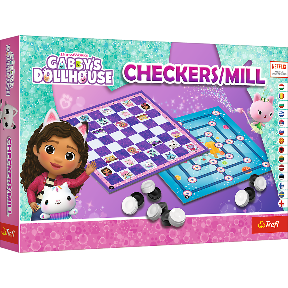 Trefl Gabby’s Dollhouse lauamäng “Kabe ja veski”