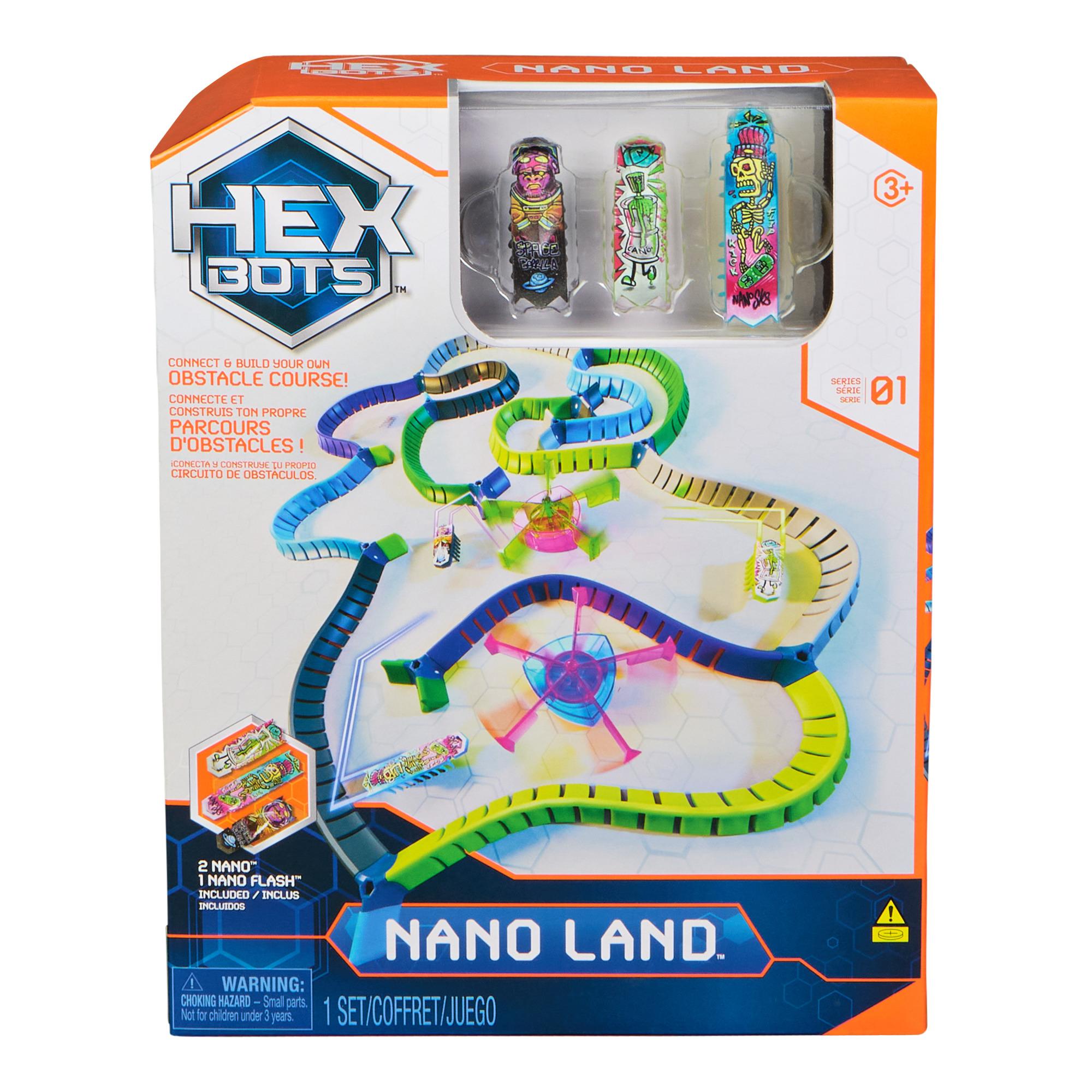 Interaktiivne Hex Bots mängukomplekt “Nano Land”