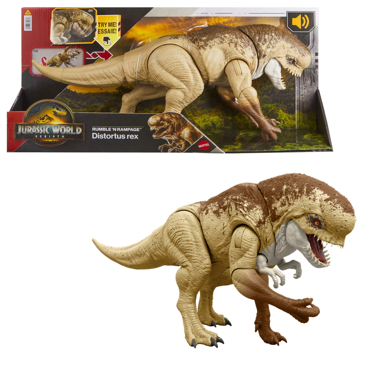 Jurassic World® filmi Distortus Rex, 50cm