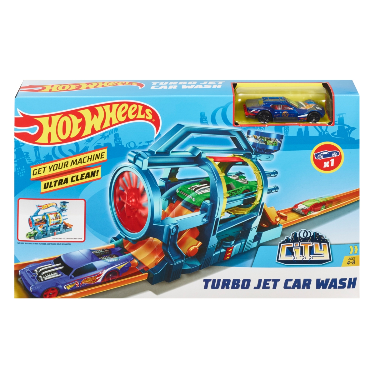 Hot Wheels® Kokkupandav mängulinnak