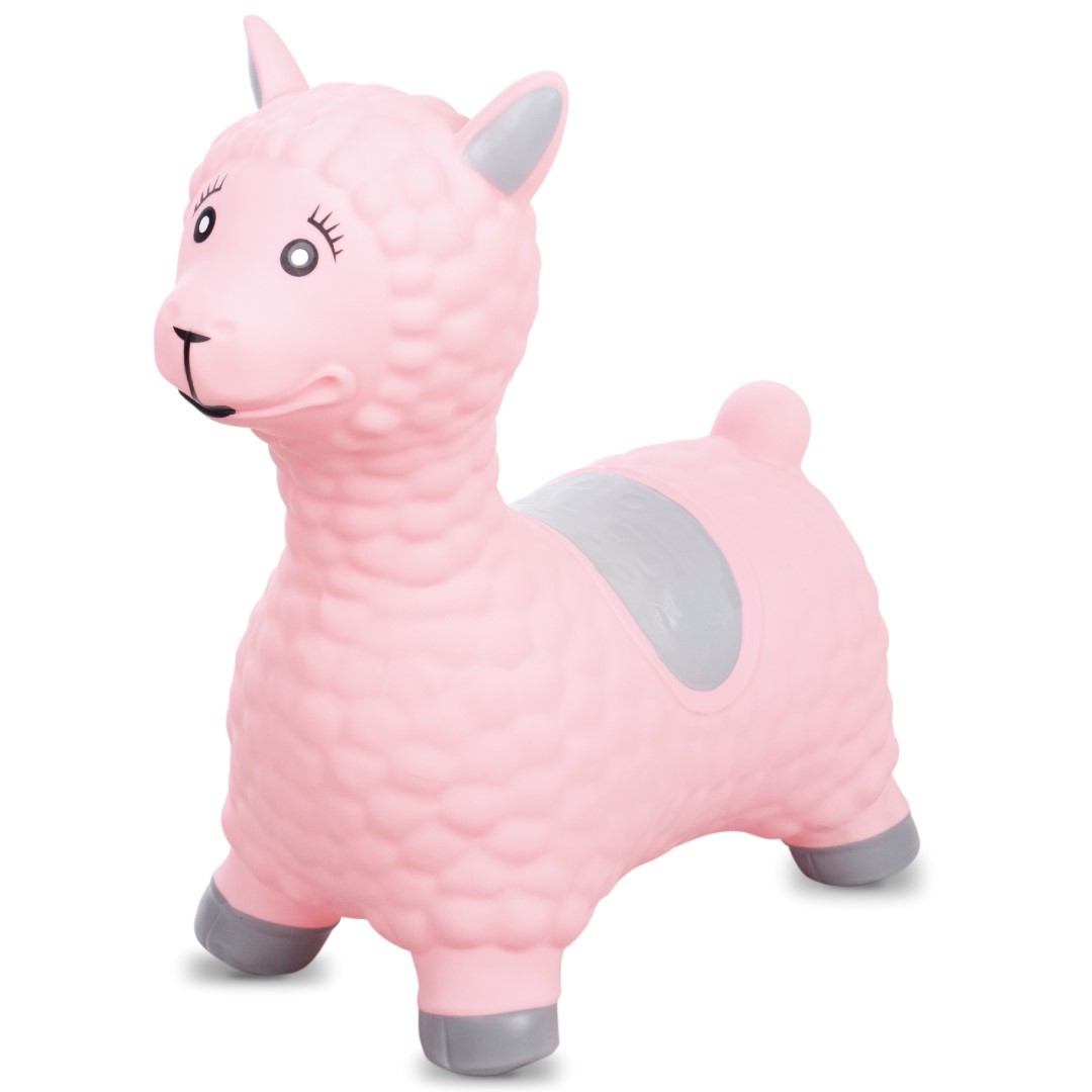 Hüppeloom Laama, roosa