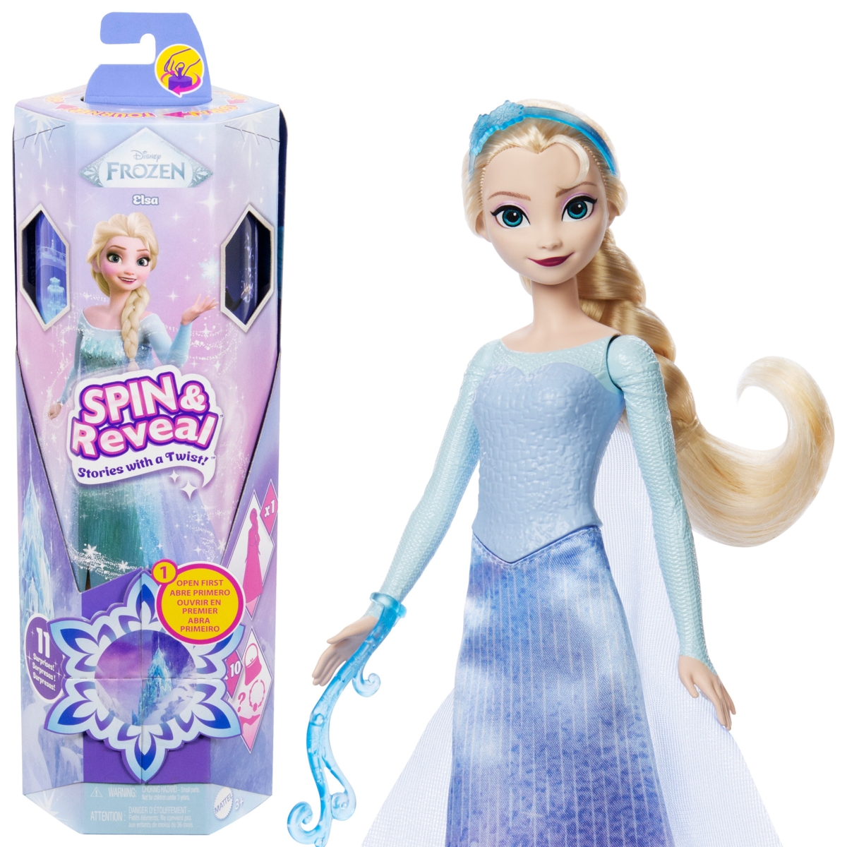 Disney® Frozen® Elsa Spin & Reveal üllatusnukk