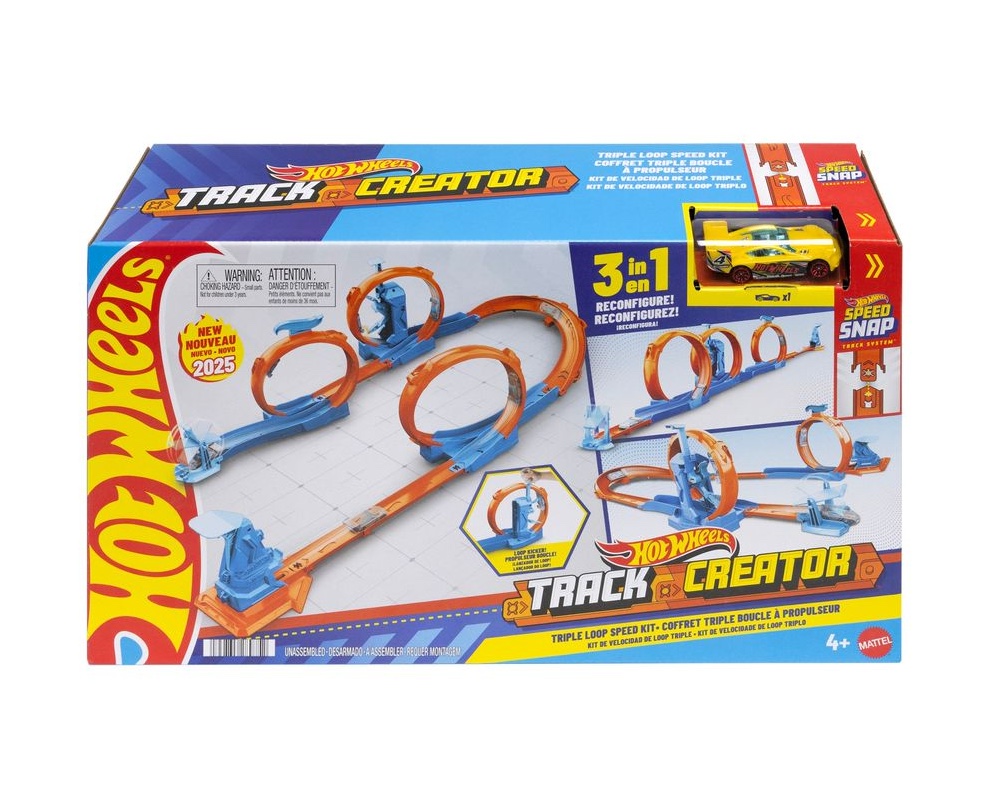 Hot Wheels® Kolmik-silmuse rajakomplekt