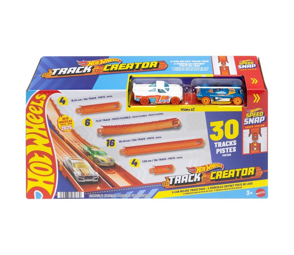 Hot Wheels® Superraja komplekt + 2 autot