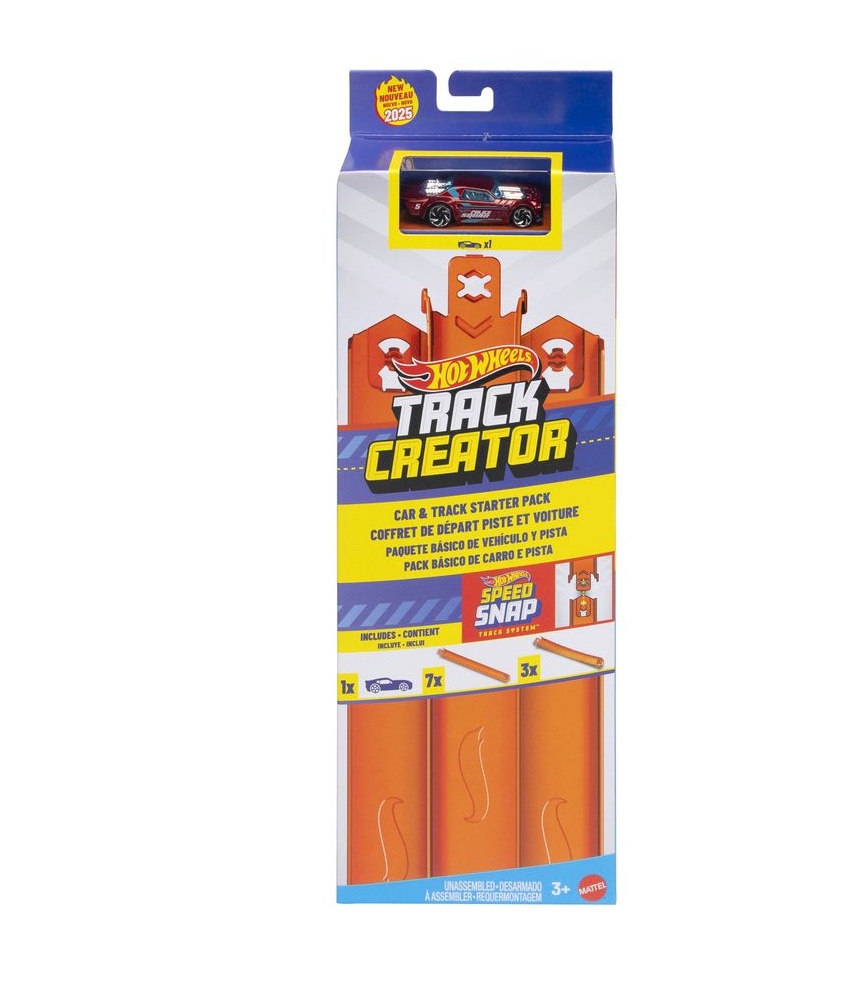 Hot Wheels® Raja ja auto stardikomplekt