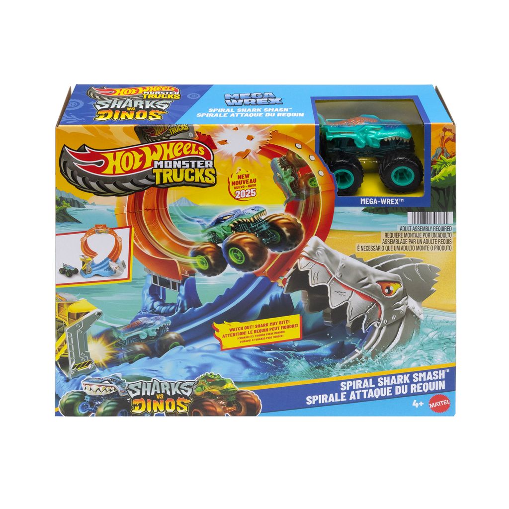 Hot Wheels® Monster Trucks – Hai pöörisrünnak