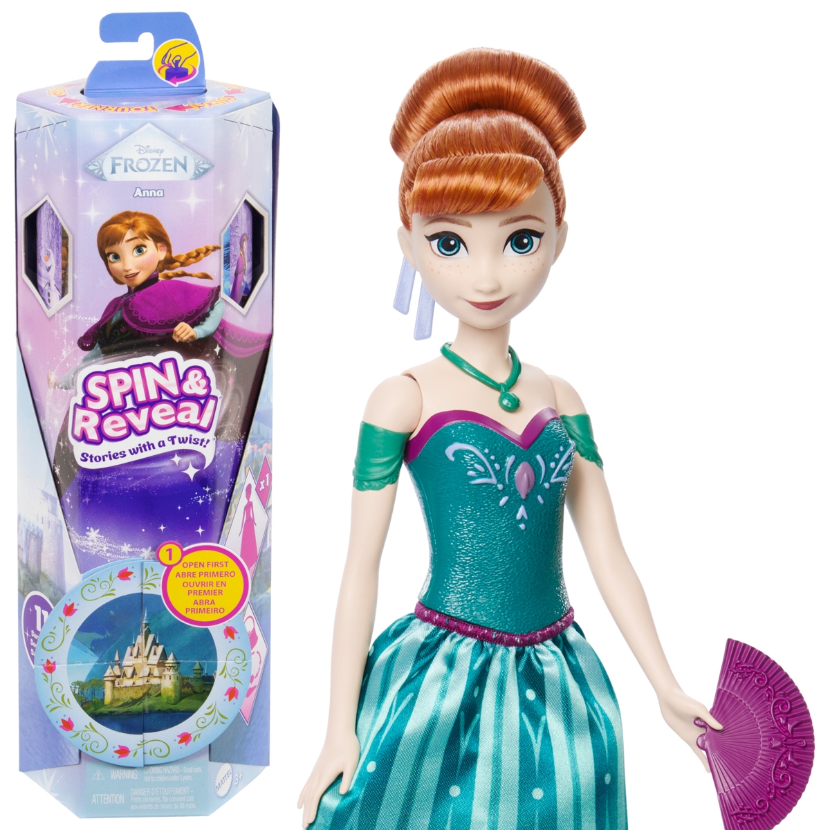 Disney® Frozen® Anna Spin & Reveal üllatusnukk