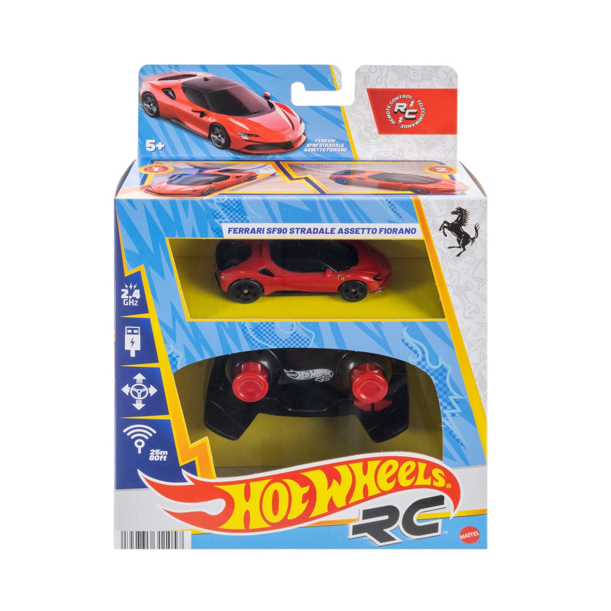 Hot Wheels kaugjuhitav Ferrari 1:64