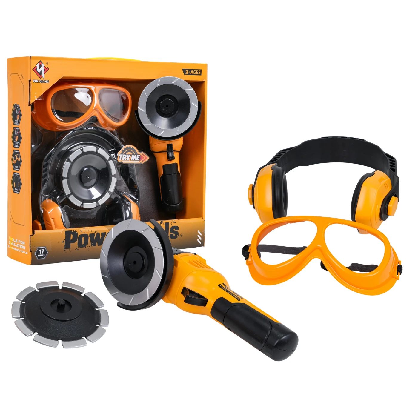 Laste tööriist – lihvija + tarvikud