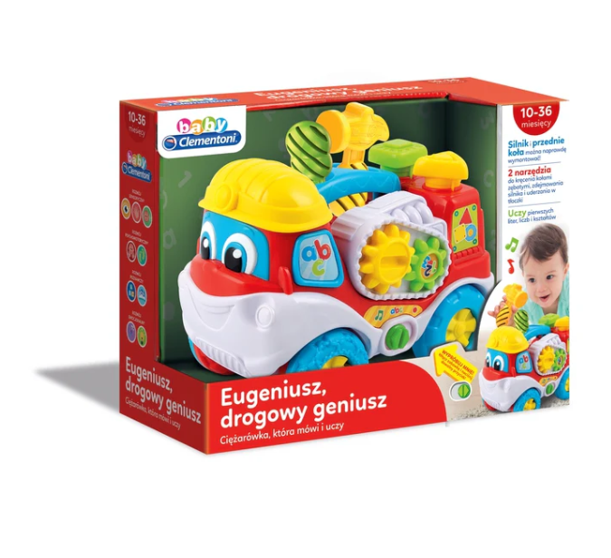 Interaktiivne laste mänguasi “Veoauto Eugenius”, Clementoni