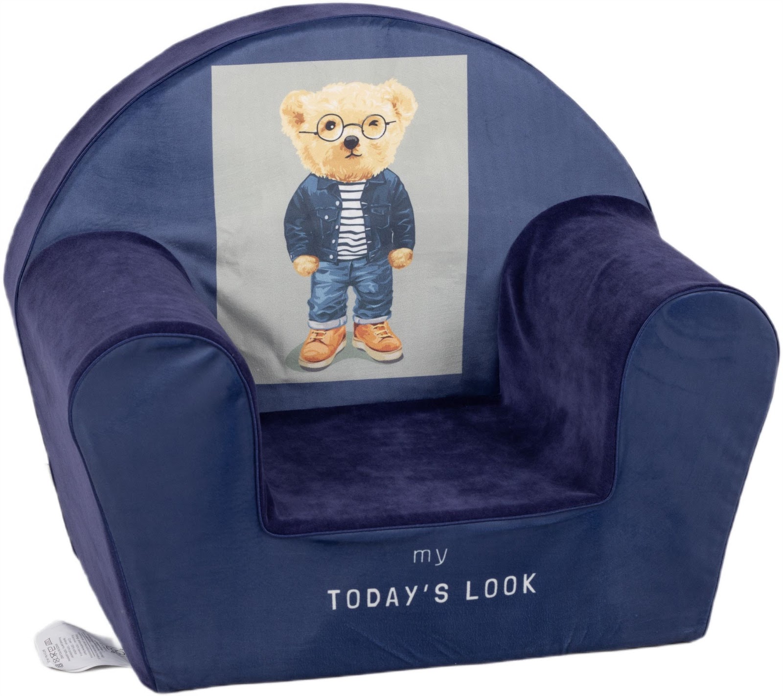 Laste tugitool “Tumesinine karuke”