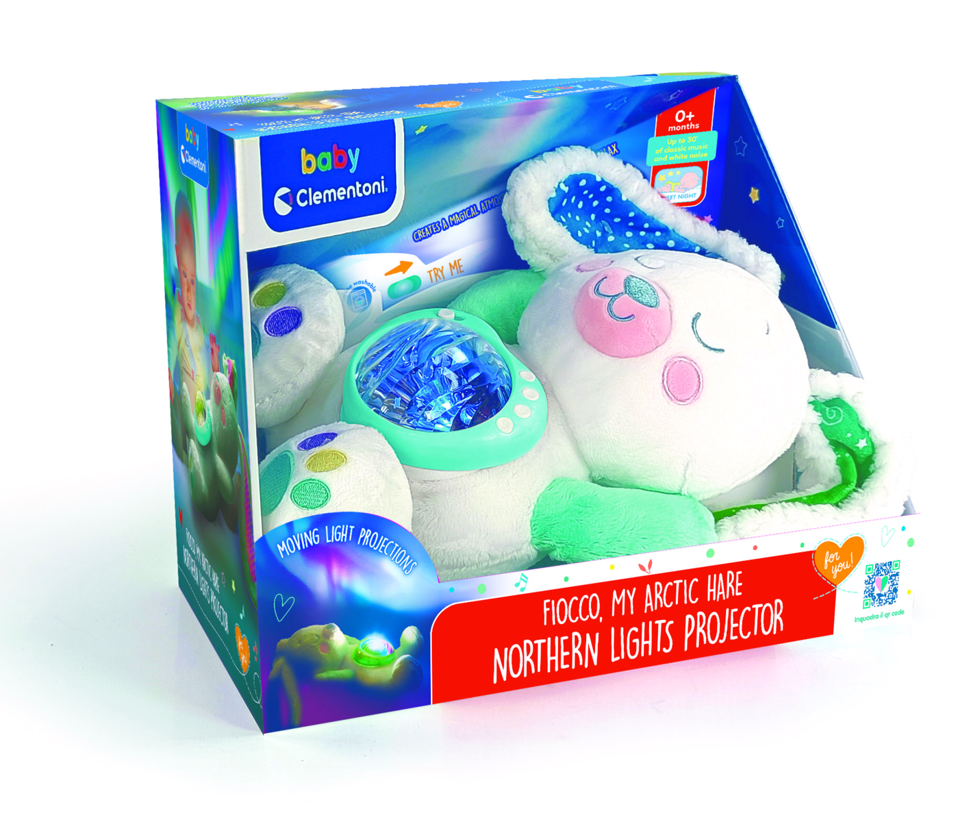 Öölamp-projektor “Virmalised”, Clementoni