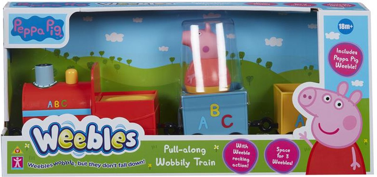 Peppa Pig mängukomplekt Weebles “Rong”