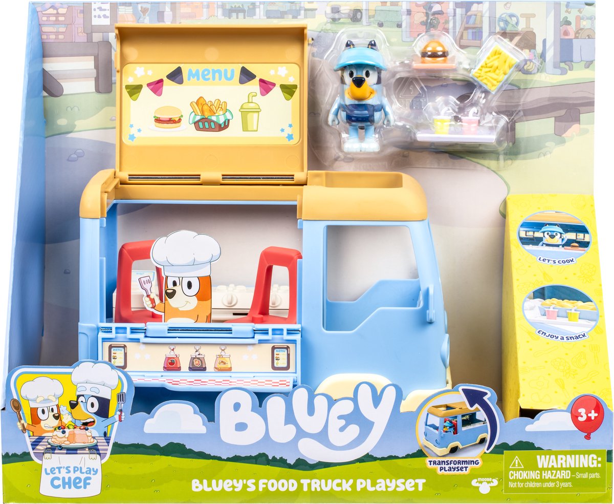 Bluey mängukomplekt “Food Truck”