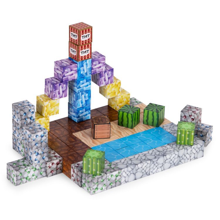 Magnetkuubikute komplekt 88-osaline – loo enda “Minecrafti” maailm!