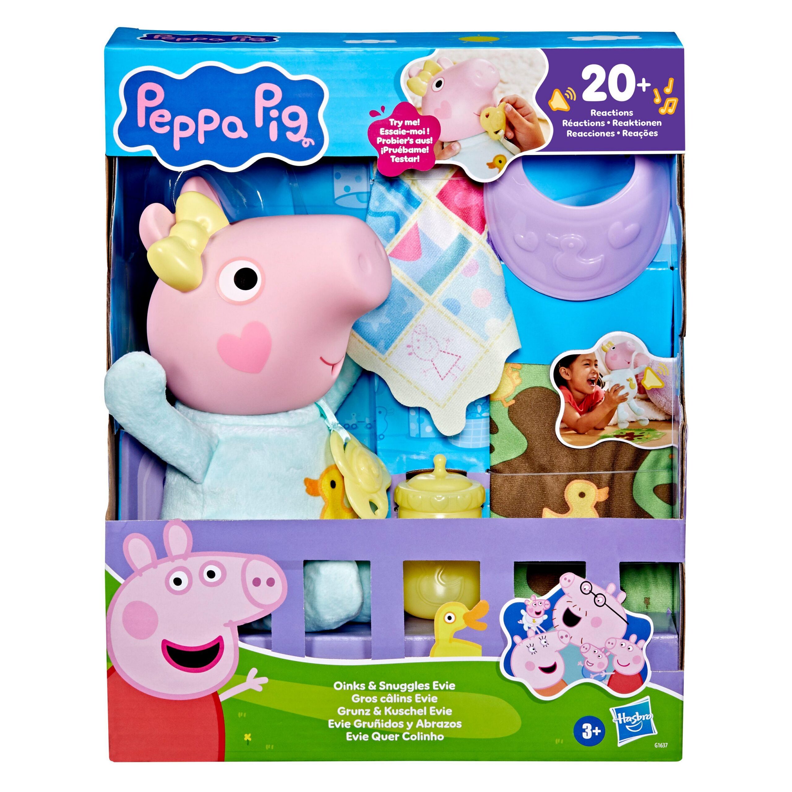 Peppa Pig mängukomplekt “Beebi Evie – Oinks & Snuggles”