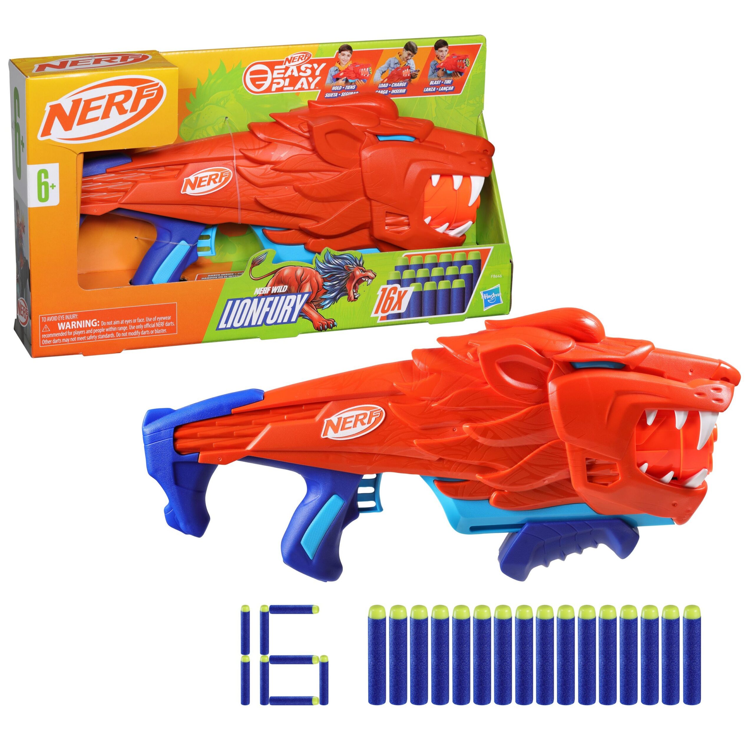 Nerf mängurelv Blaster Lionfury