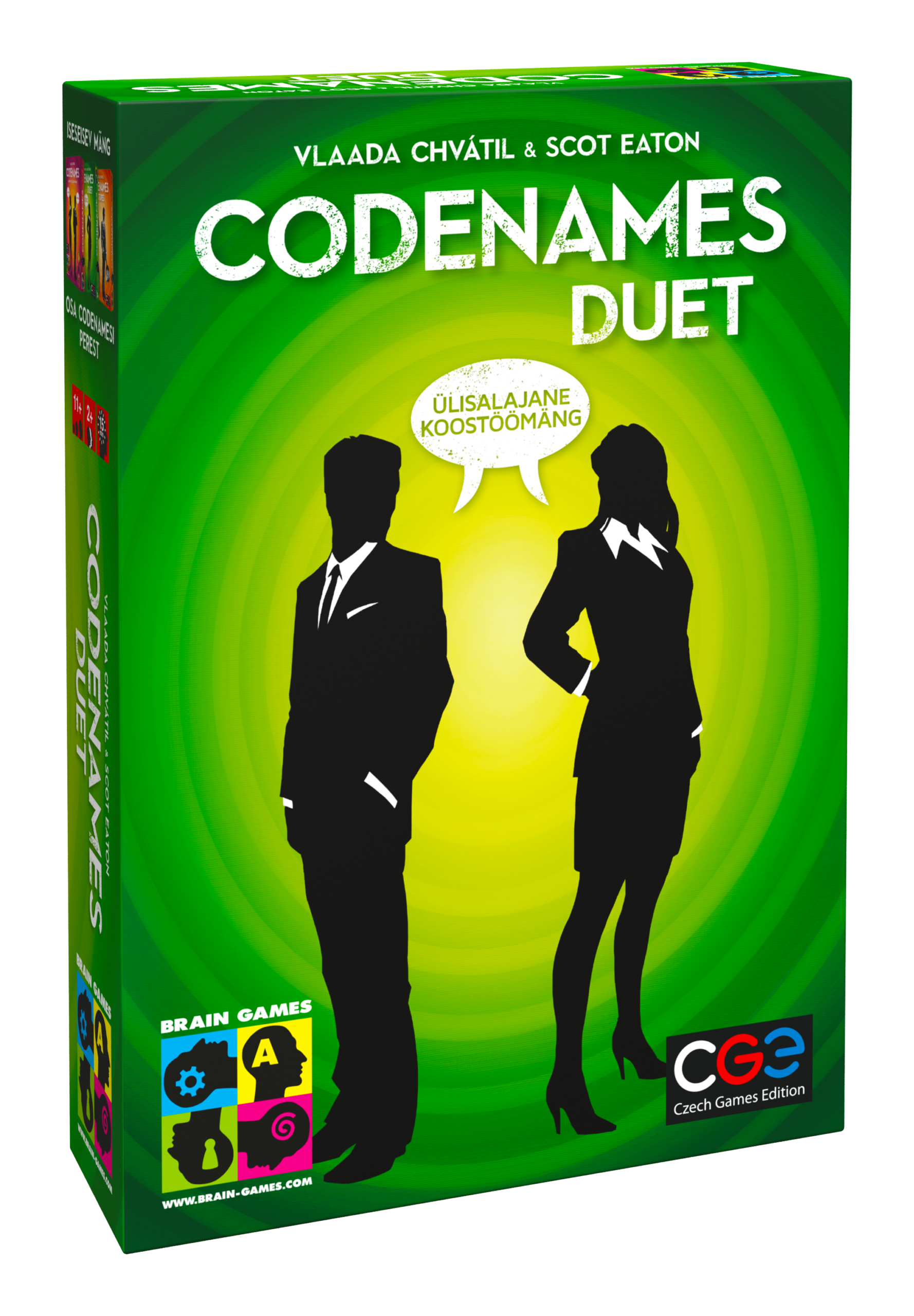 Brain Games lauamäng “Codenames Duet”