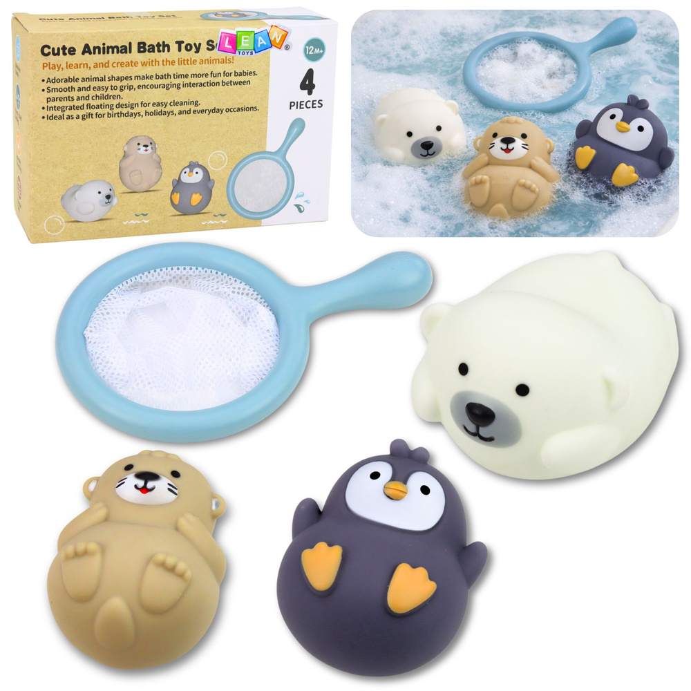 Vannimänguasjade komplekt, 4-osaline