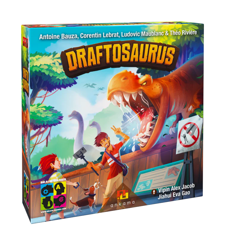 Brain Games lauamäng “Draftosaurus”