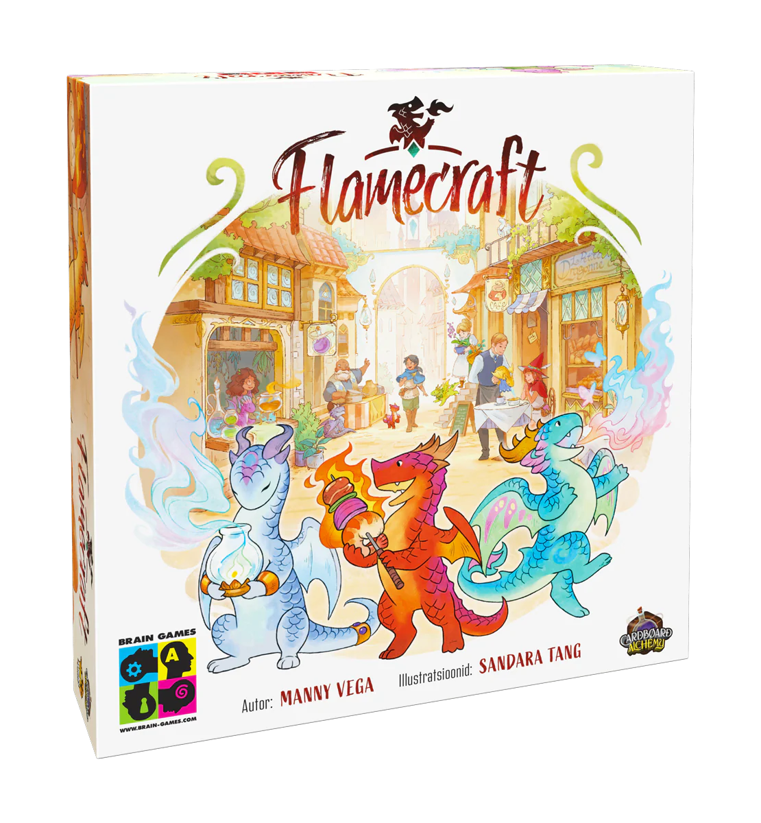 Brain Games lauamäng “Flamecraft”