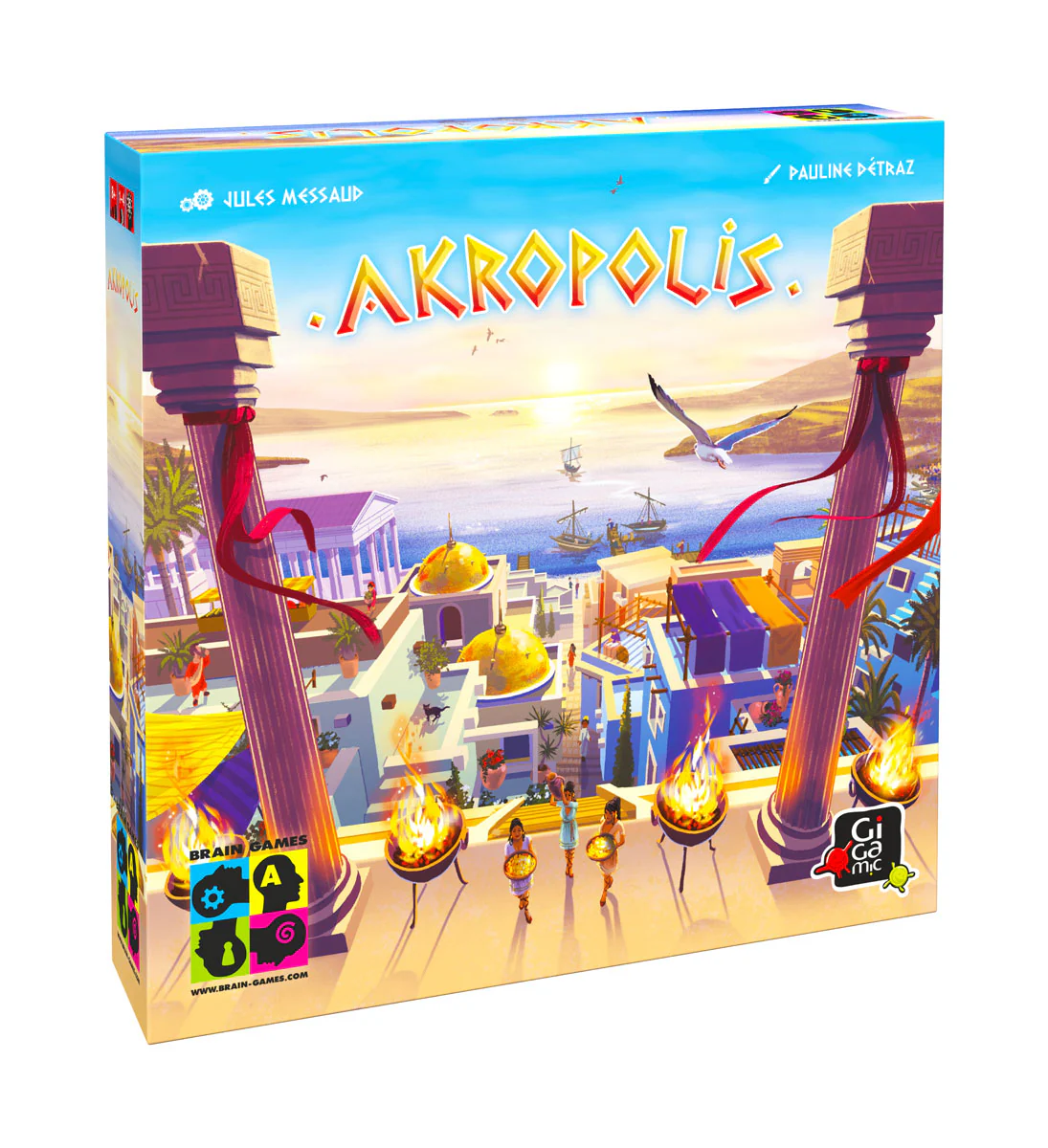 Brain Games lauamäng “Akropolis”