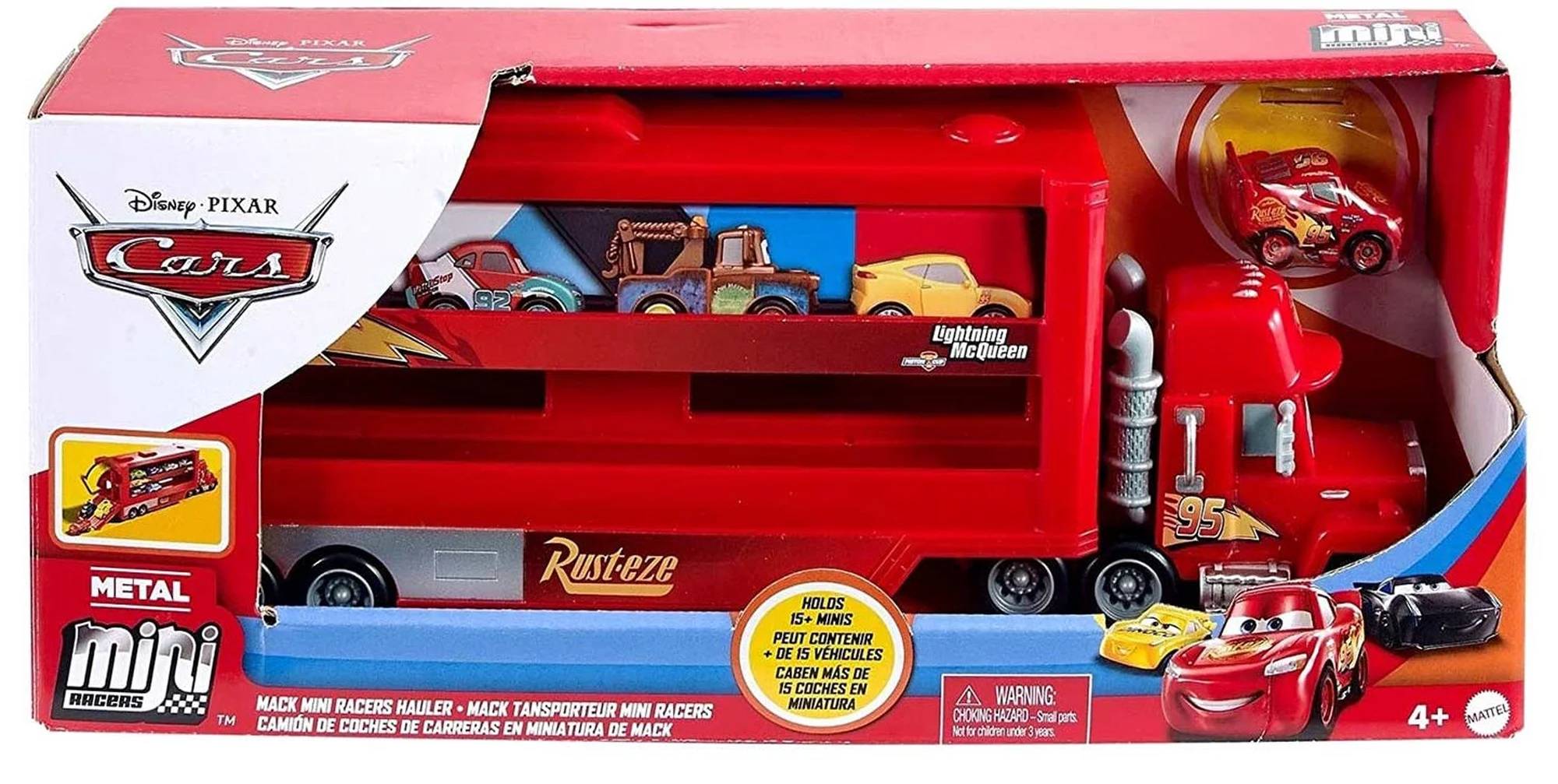 Cars® Võidusõiduautode treiler