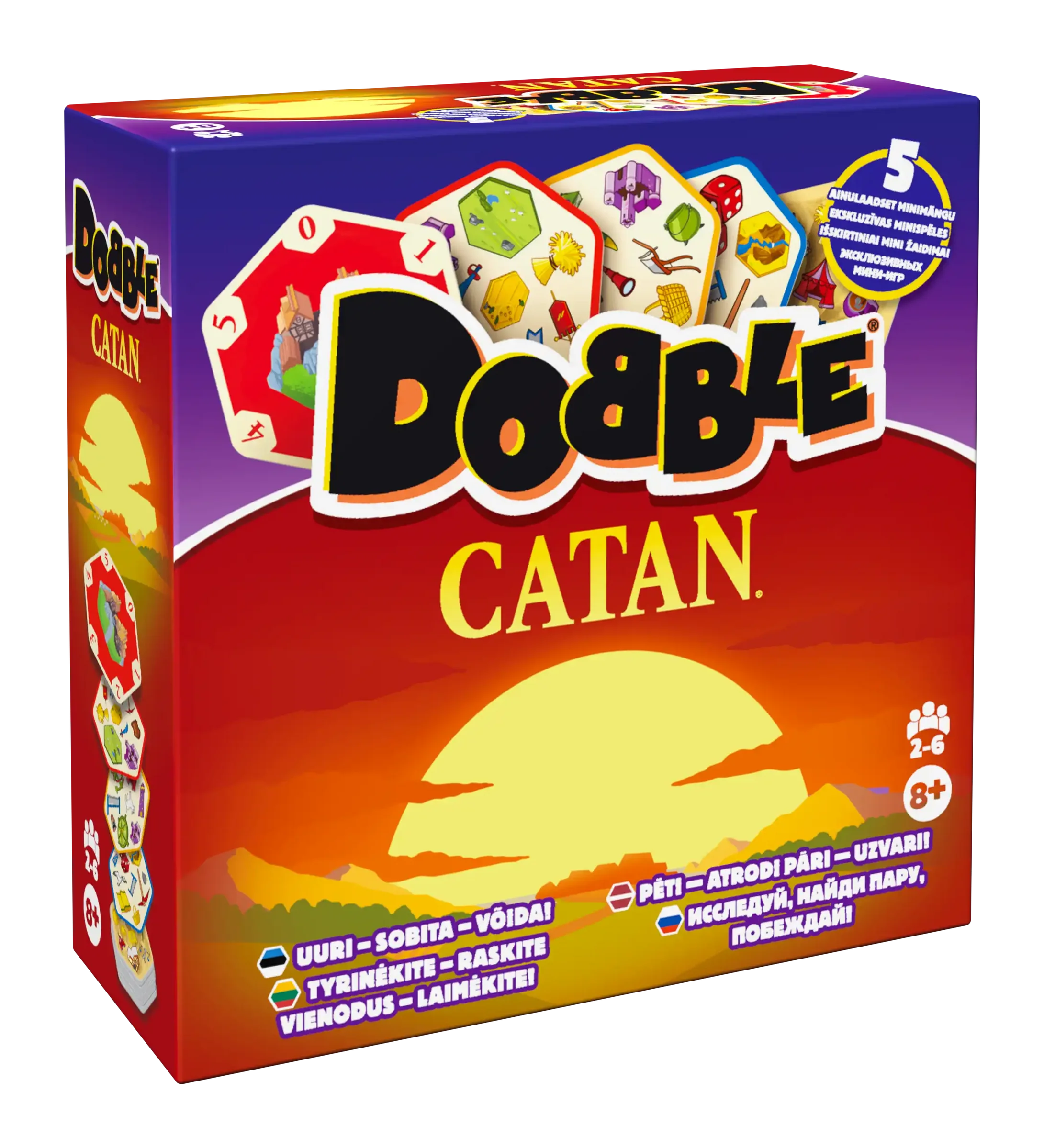 Brain Games lauamäng “Dobble Catan”
