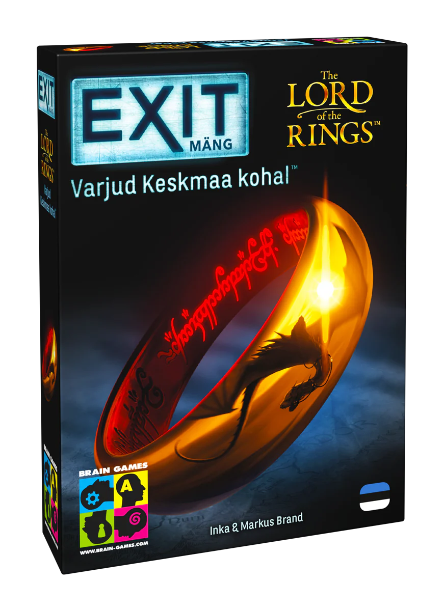 Brain Games lauamäng “EXIT: Sõrmuste isand: Varjud Keskmaa kohal”