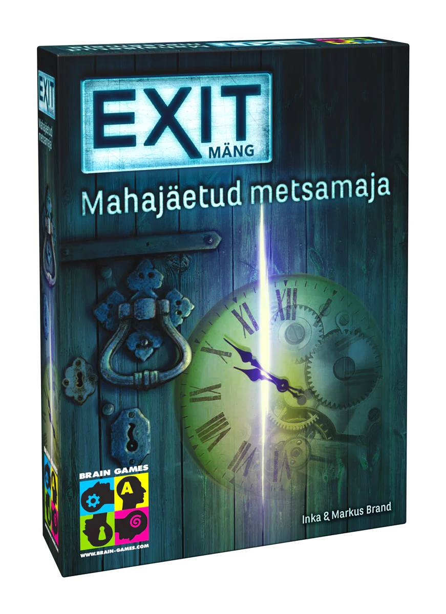 Brain Games lauamäng “EXIT: Mahajäetud metsamaja”